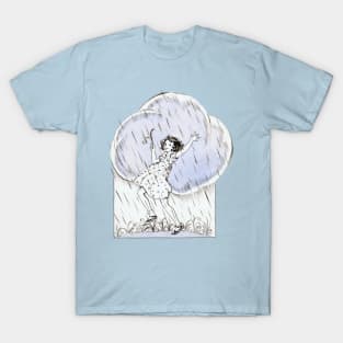 Dancing in the spring rain T-Shirt